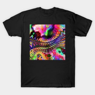 Fractal Aurora Borealis T-Shirt